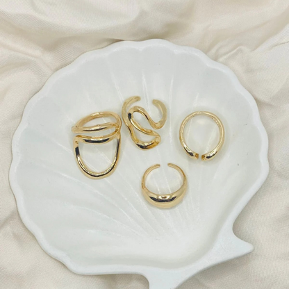 Gold Ring Stack