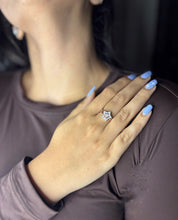 Two-Tone Star Ring - Celestial Charm, Sparkling Layers NoorDazzle