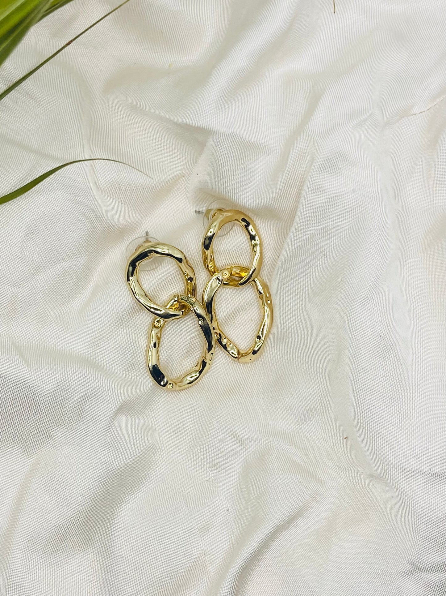 Double Circle Hoop Earrings