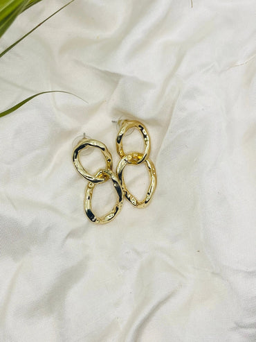 Double Circle Hoop Earrings My Store