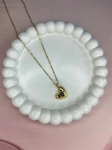 Elegant Heart Pendant Necklace My Store