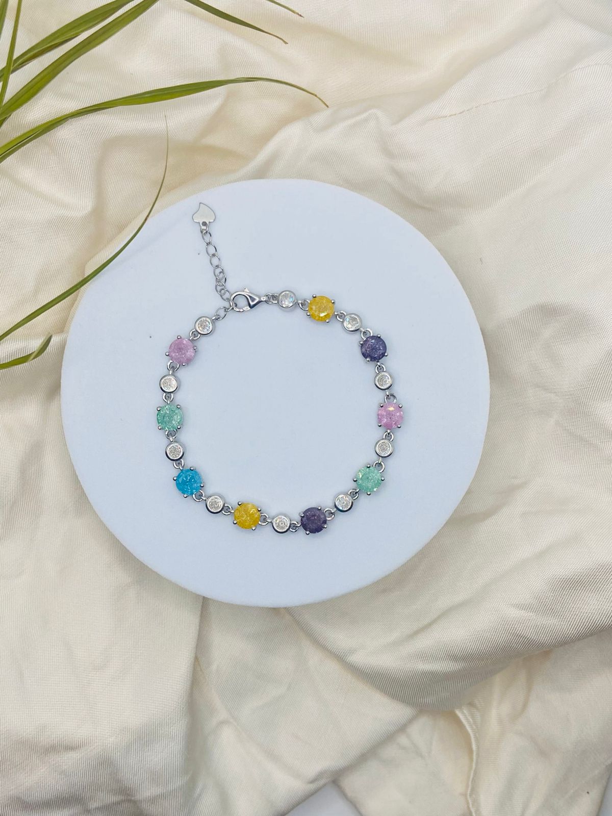 Multicoloured Crystal Bracelet