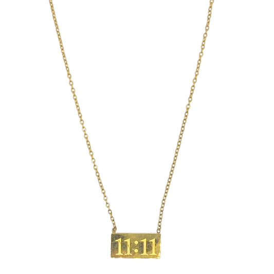 Stainless Steel 11:11 Necklace