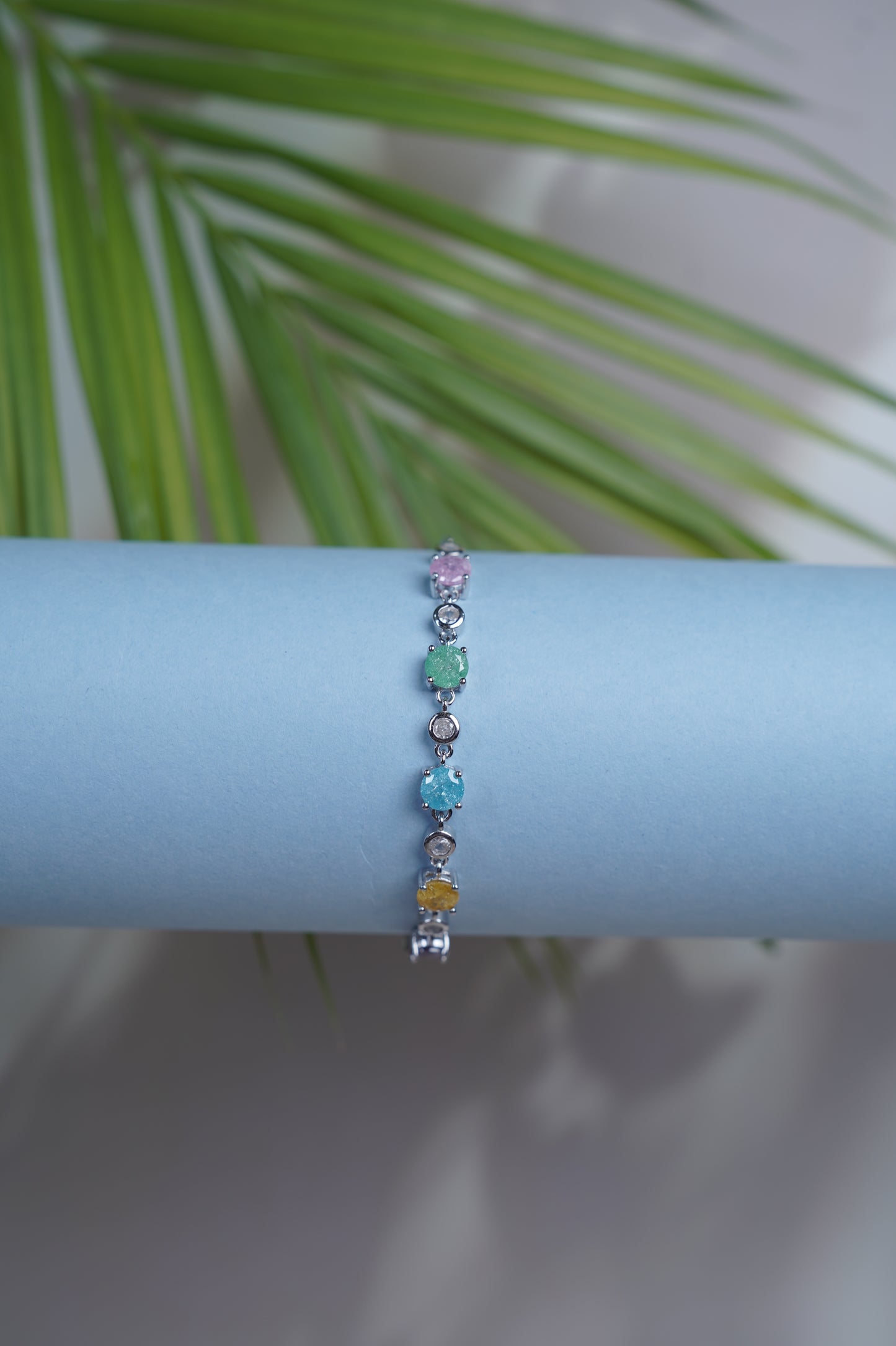 Multicoloured Crystal Bracelet