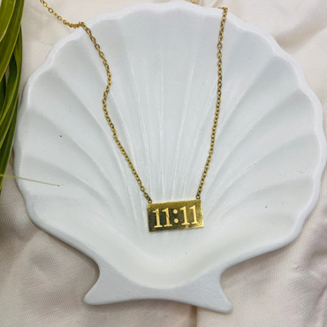 Stainless Steel 11:11 Necklace